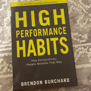 High Performance Habits by Brendon Burchard